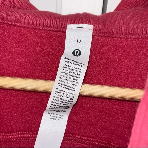 NWOT Lululemon Zip-Up Hoodie - Picture 2 of 11